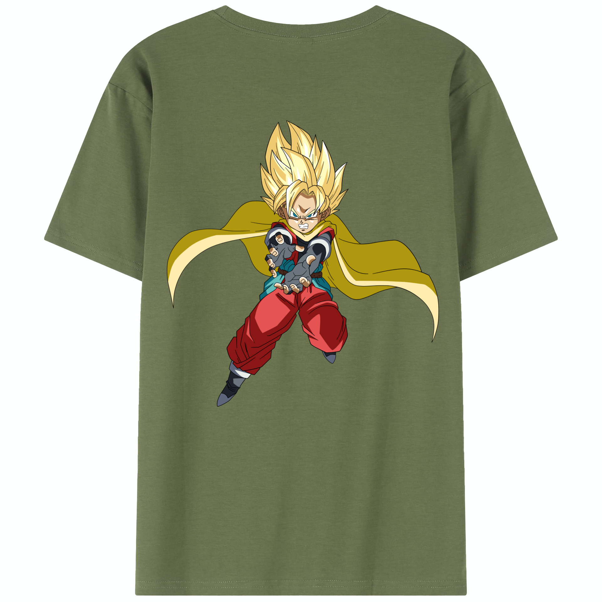 （画像用） ドラゴンボール DRAGON BALL 綿100％半袖Tシャツ（背面プリント）